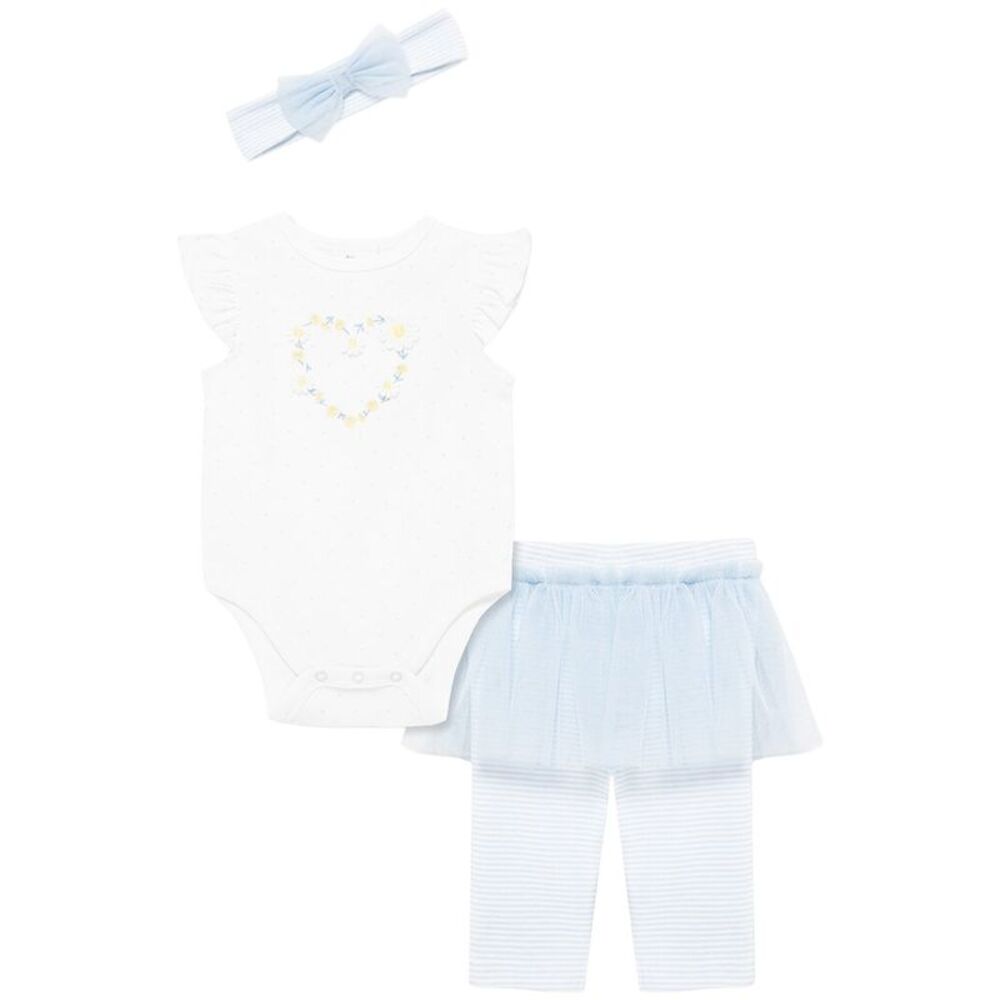 Little Me Daisies Skegging Set Headband